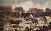 Francisco Goya The Bullfight Sweden oil painting artist